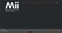 Desktop Screenshot of migueliribertegui.com